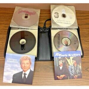 CD Lot of 22 in Geneva 32 Case Everly Brothers Barry Manilow Clay Aiken and More